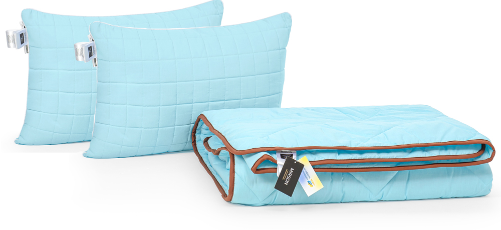 

Набор с бамбуковым волокном MirSon Valentino Деми №3378 Одеяло 172х205 + 2 подушки 50х70 упругие