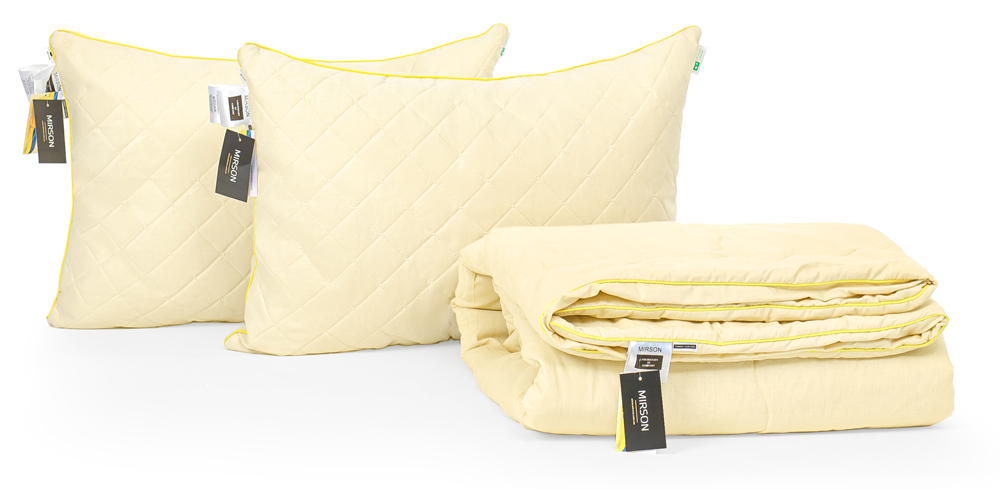 

Набор с бамбуковым волокном MirSon Carmela Лето №3394 Одеяло 200х220 + 2 подушки 50х70 мягкие