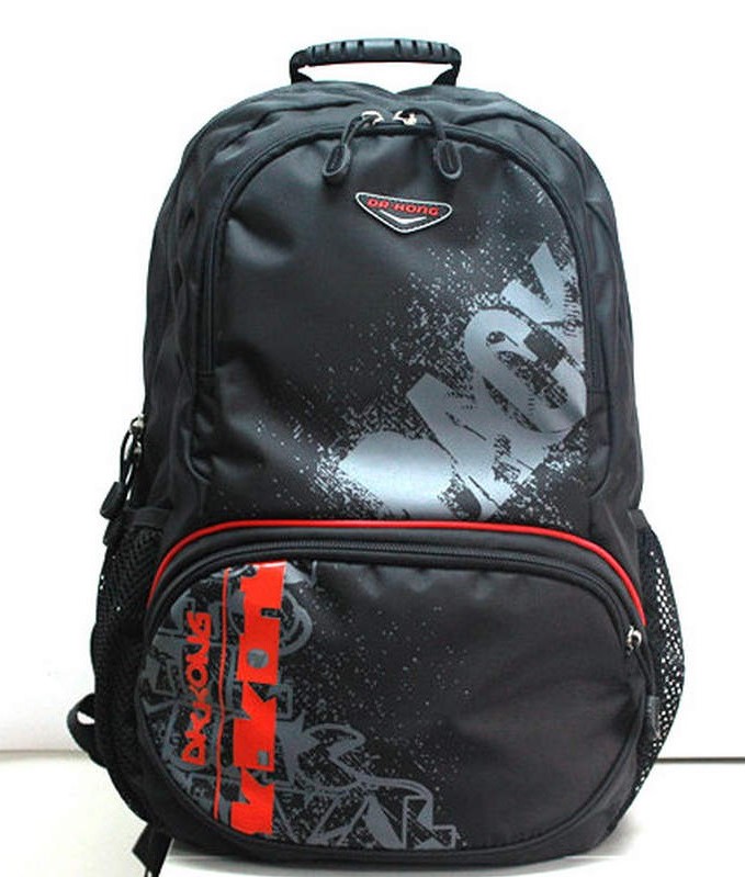 

Ортопедический рюкзак Dr.Kong Z009L L, Красно-чёрный