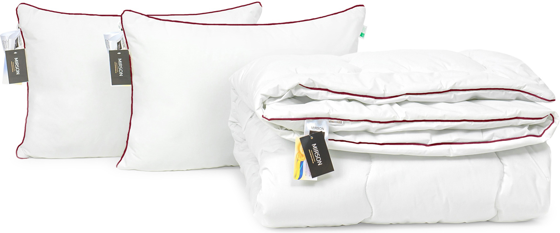 

Набор антиаллергенный MirSon Тенсель Modal Зима Deluxe Hand Made №2848 одеяло 200х220 + 2 подушки 50х70 средние