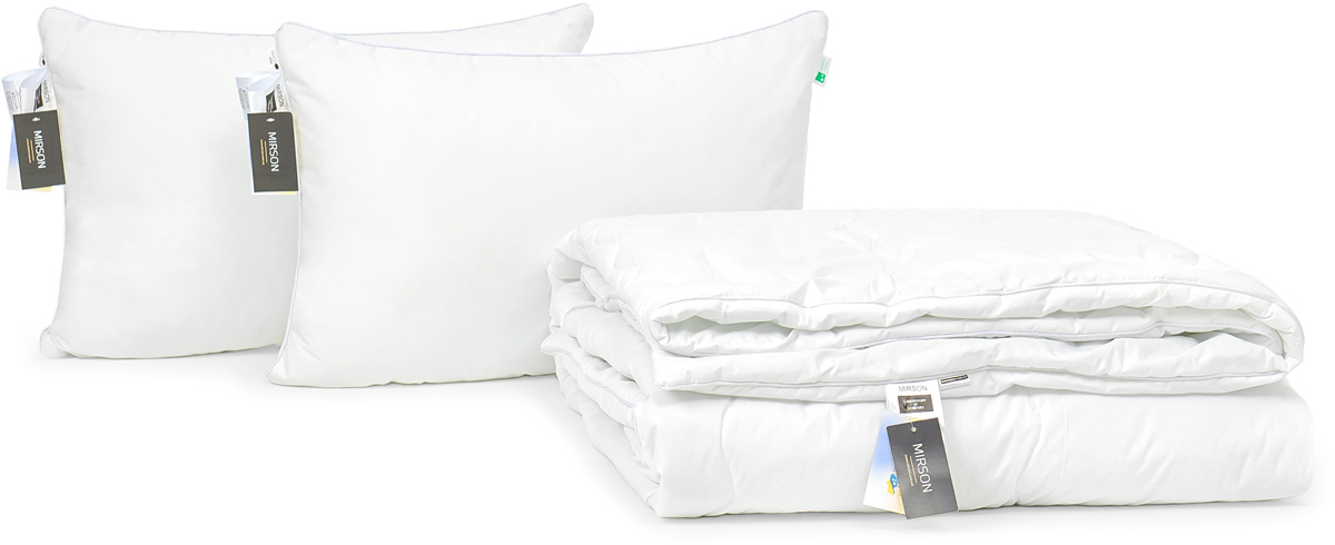 

Набор антиаллергенный MirSon Тенсель Modal Деми Luxury Exclusive №2917 одеяло 200х220 + 2 подушки 50х70 средние