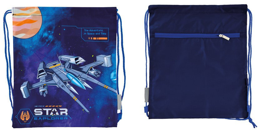

Сумка для обуви YES SB-10 "Star Explorer" (557450) синий