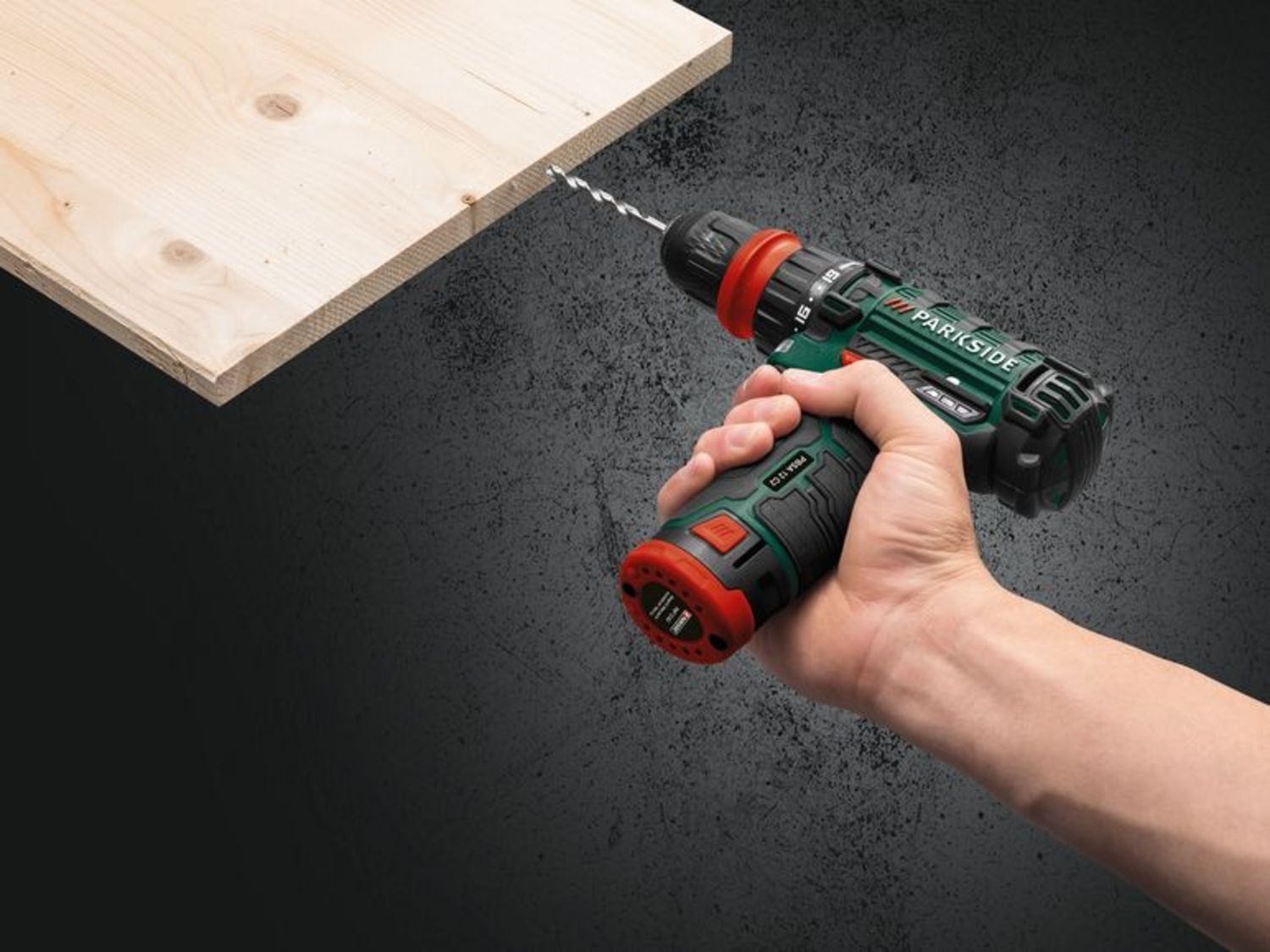 12V PARKSIDE screwdriver PBSA 12 C2. Separable spindle