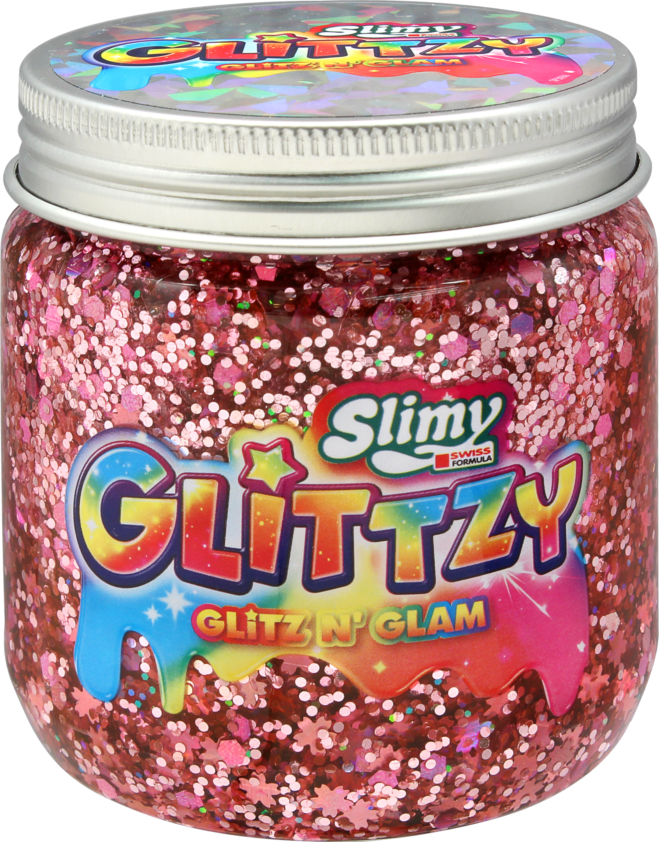 

Лизун Joker Slimy - Glitzy 240 г в ассортименте (34020) (7611212340209)
