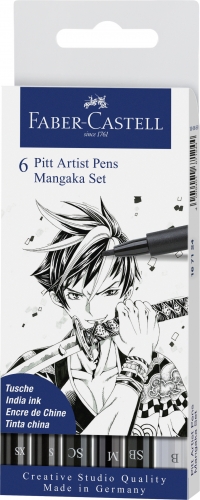 

Набор маркеров Mangaka 6шт. Faber-Castell