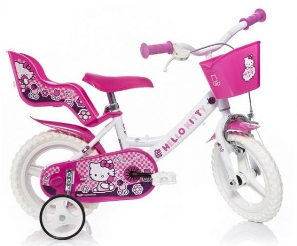 

Велосипед Dino Bikes 12" Hello Kitty Розовый с белым (124 R-HK)