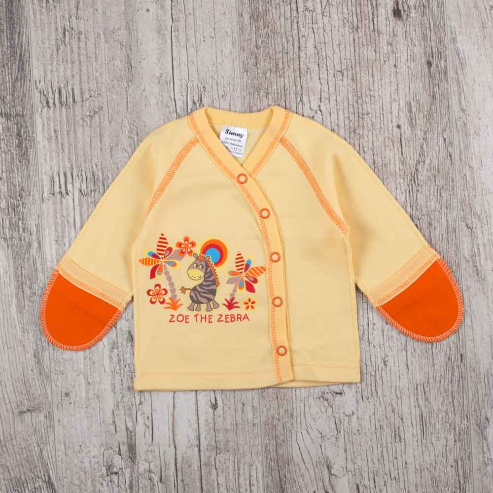 

Распашонка Зоопарк Interkids 6-9 месяцев 74см Желтый 3239