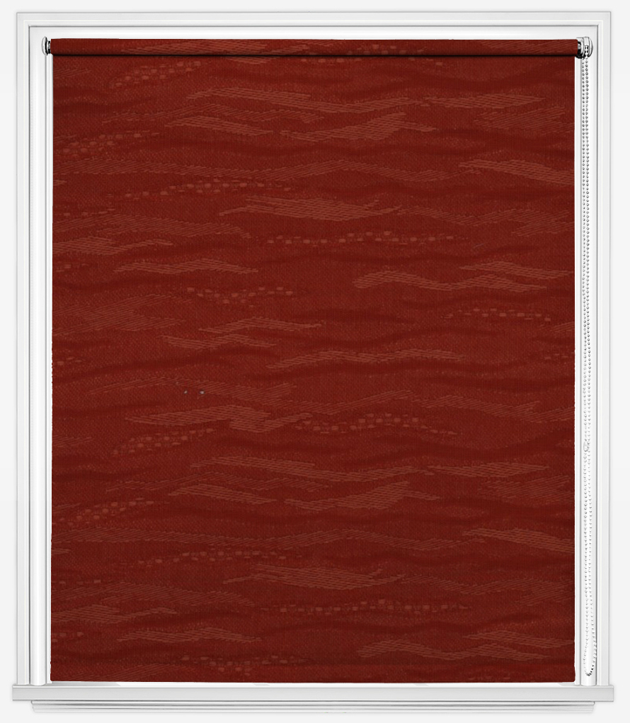 

Тканевые ролеты JST Roller Shades 050 130*150 см красно-коричневый