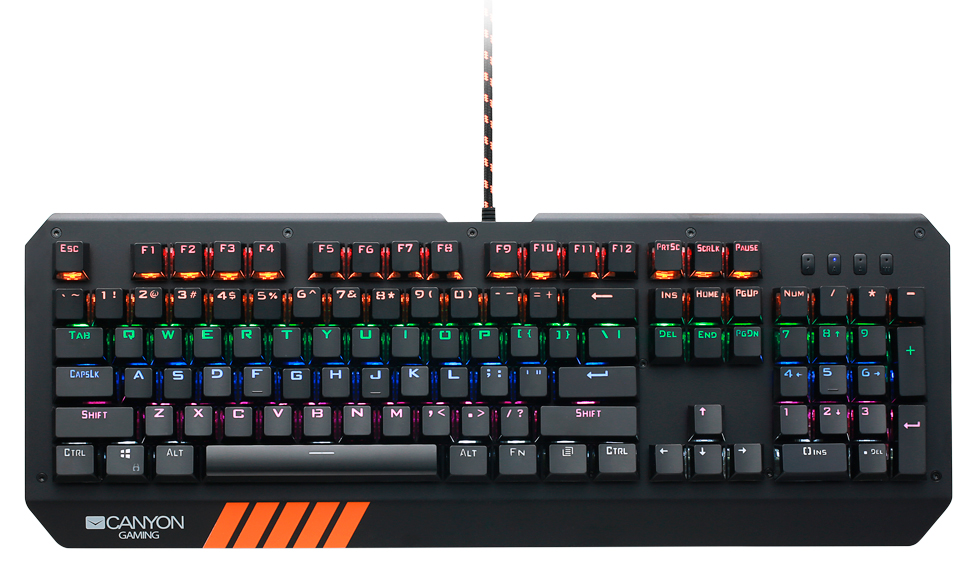 

Клавиатура проводная Canyon CND-SKB6-RU USB