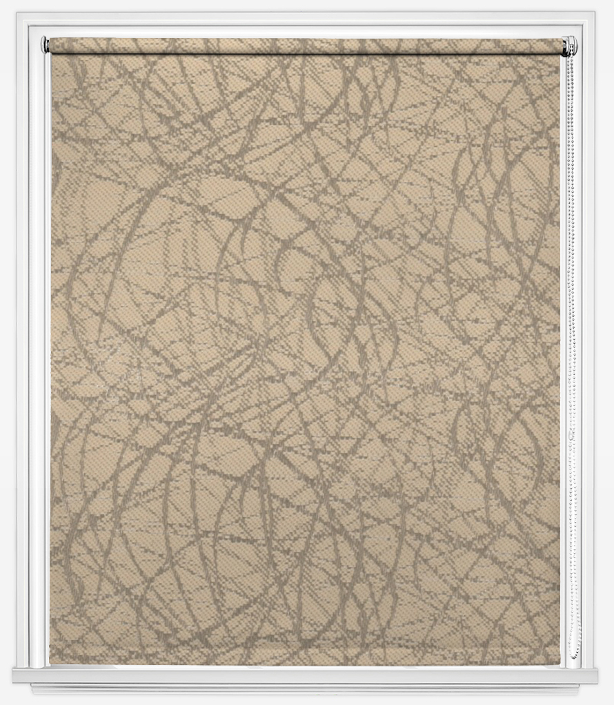 

Тканевые ролеты JST Roller Shades 158 70*200 см серо-кремовый