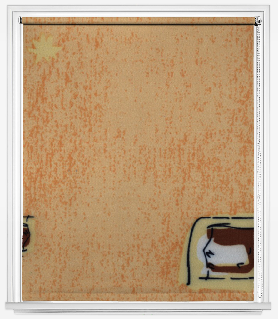 

Тканевые ролеты JST Roller Shades 162 130*200 см кремовый