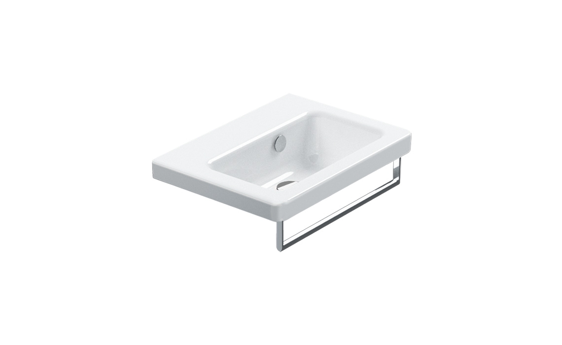 

Раковина Catalano New Light 145LI00 45x34 без отверстия под смеситель Белая (2400000251)