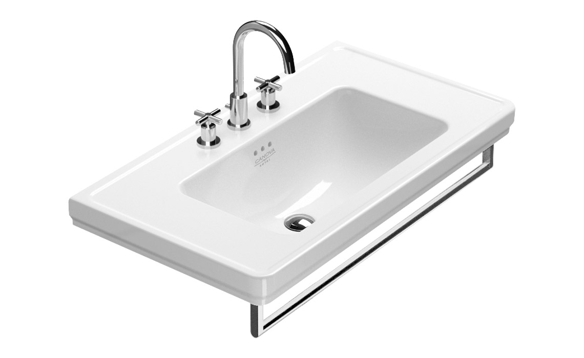 

Раковина Catalano Canova Royal 190CV00 90x50 см с 1 отверстием под смеситель Белая (2400000208)