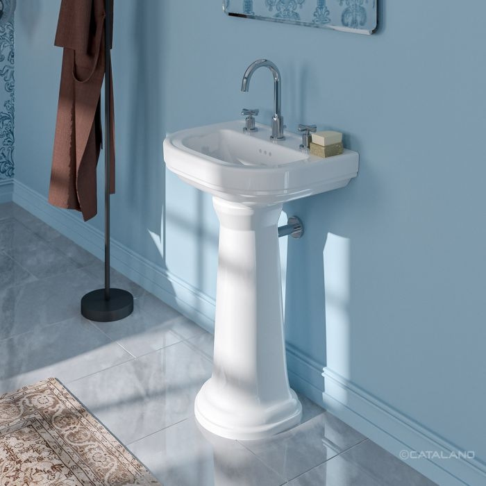 

Пьедестал для раковины Catalano Canova Royal 1COCV00 66х60 см Белый (2300000218)