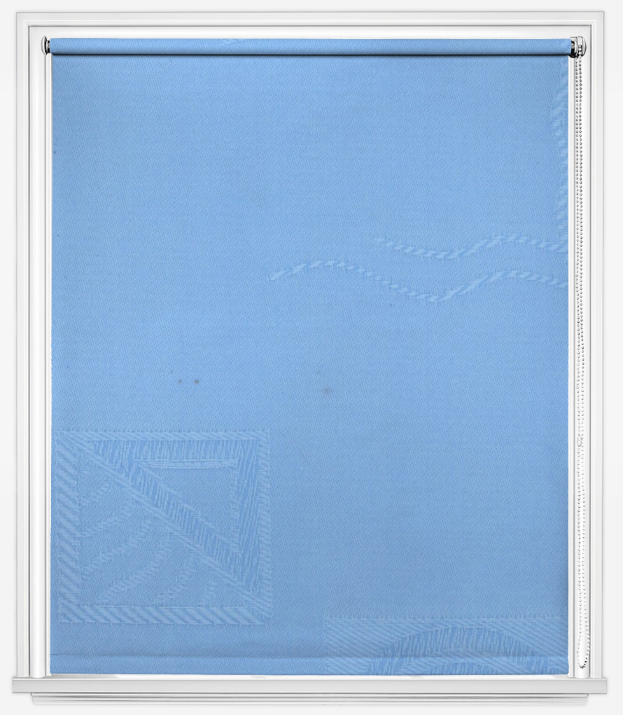 

Тканевые ролеты JST Roller Shades 066 90*160 см голубой
