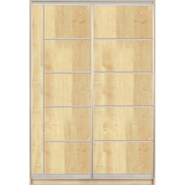 

Шкаф купе Стандарт 1 ДСП-6 1100x2200x450 двухдверный Matroluxe