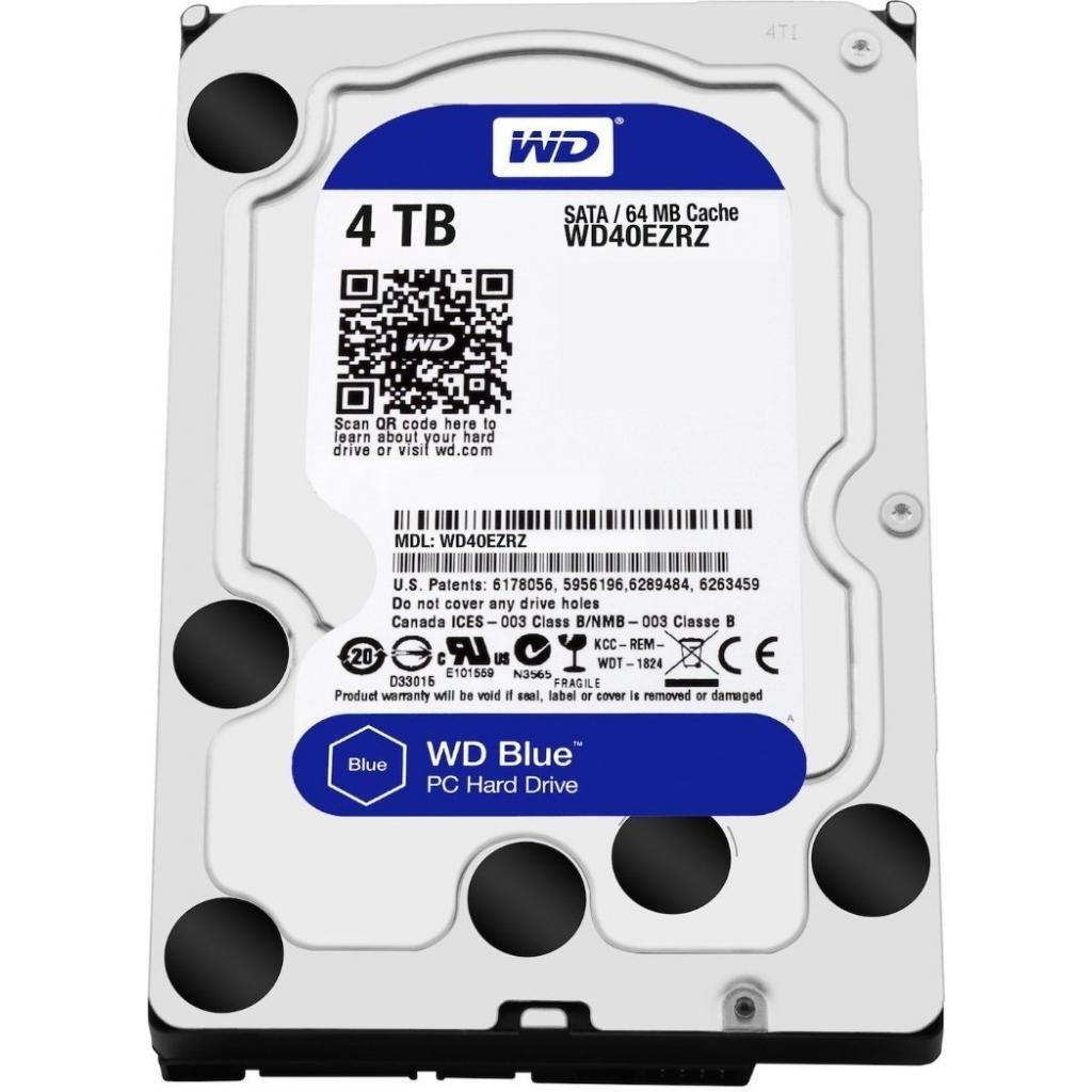 

Жесткий диск 3.5" 4TB WD (WD40EZRZ)