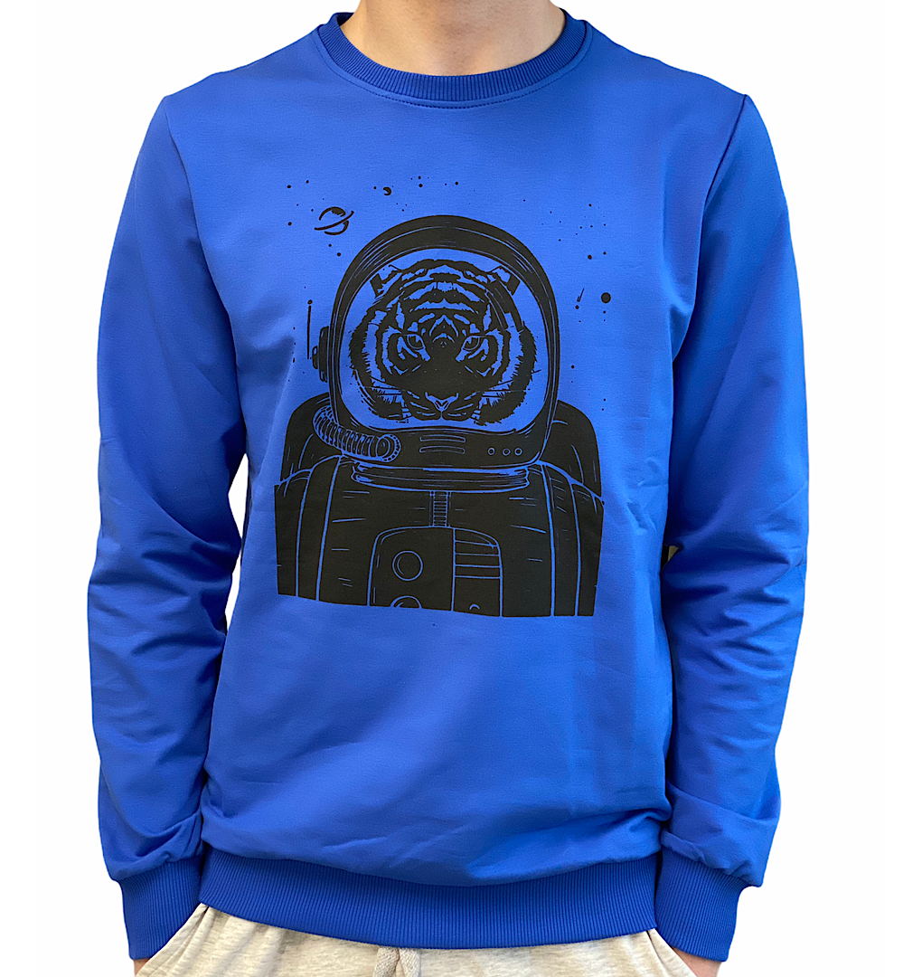 

Кофта мужская 8904 SAMO синий тигр L