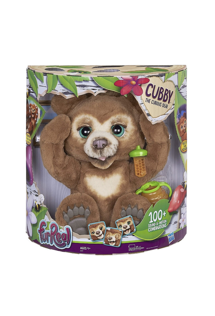 Интерактивная игрушка Hasbro Мишка Кабби FurReal Cubby – фото, отзывы ...
