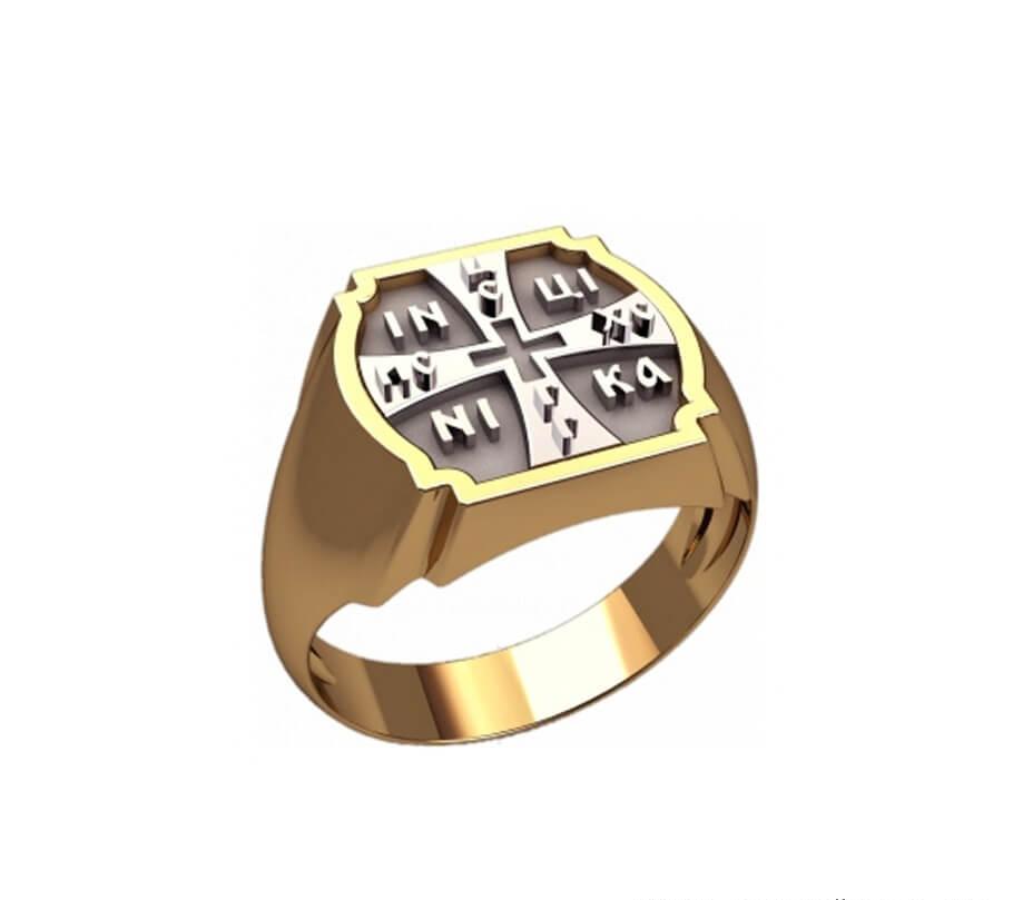 

Кольцо мужское крест Maxi Silver 6597 SE, размер 16.5