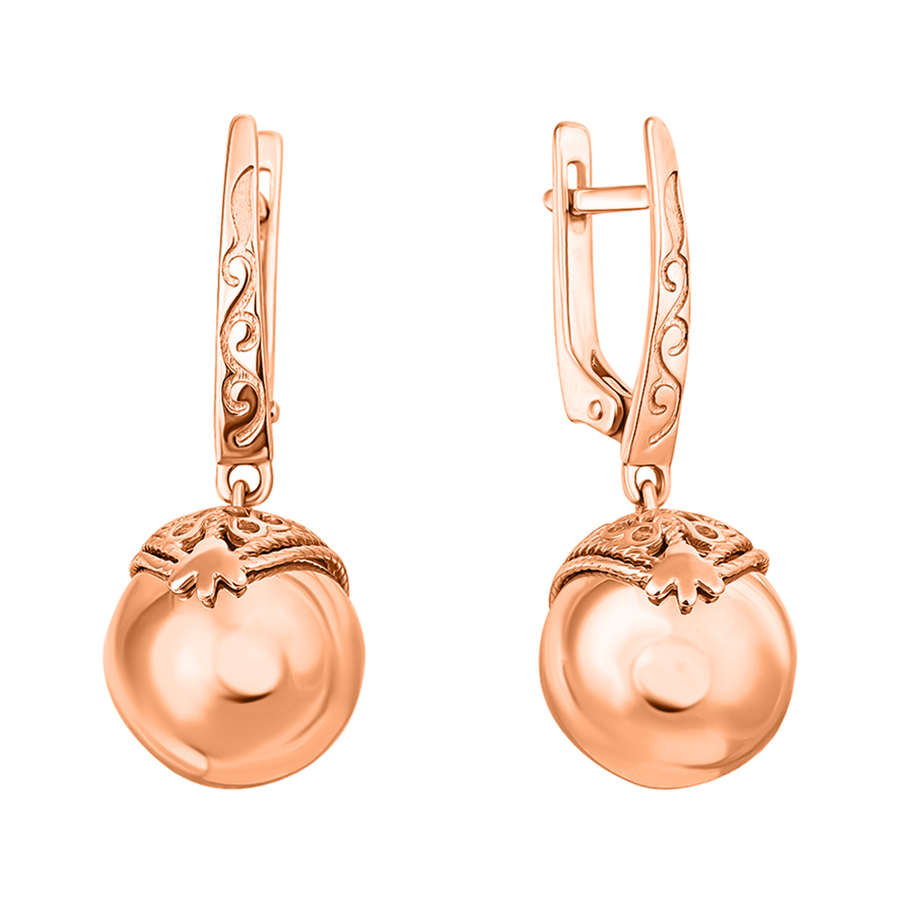 

Серьги в красном золоте Артемида 000046717