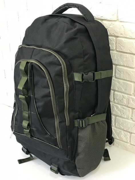 

Рюкзак туристический VA T-02-8 65л Black/Green