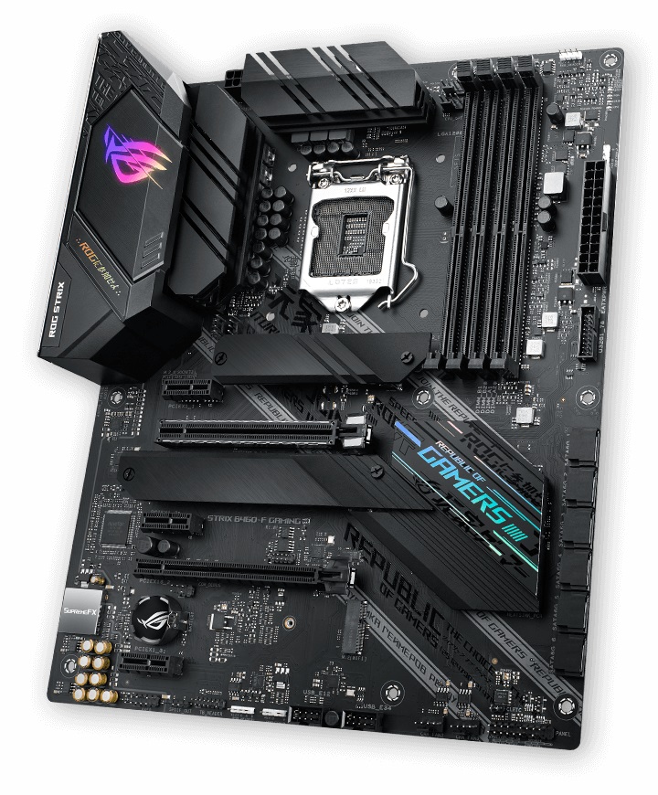 

Материнская плата Asus ROG Strix B460-F Gaming Socket 1200