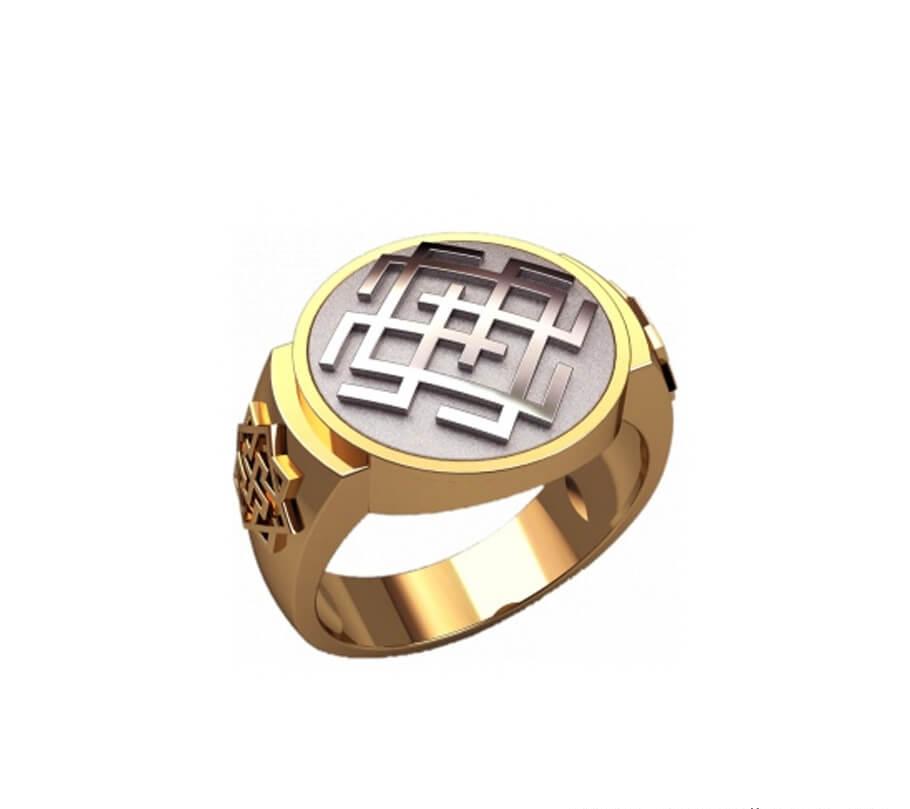 

Печатка белобог Maxi Silver 6613 SE, размер 17.5