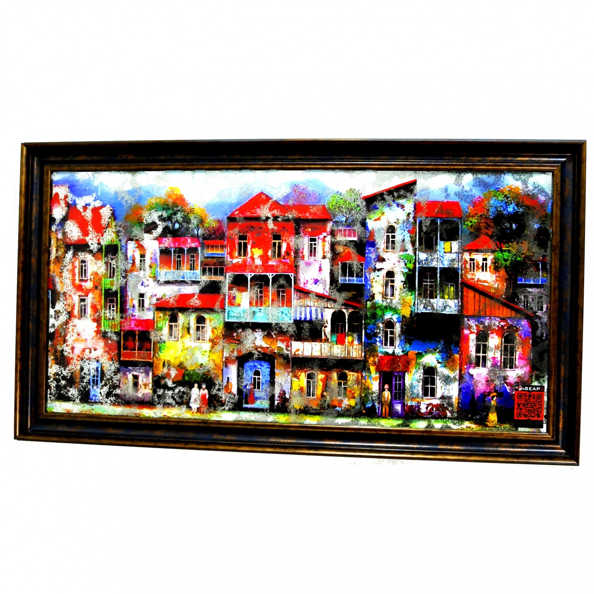 

Картина на зеркале SEAPS Stariy Tbilisi 135x75 см