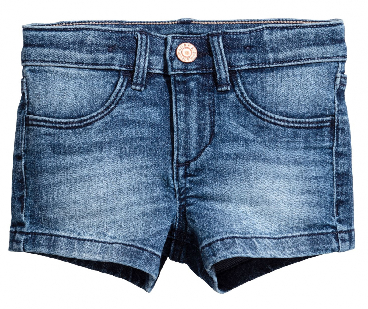 

Шорты для девочки H&M 0504227002 110 СМ Синий 56733
