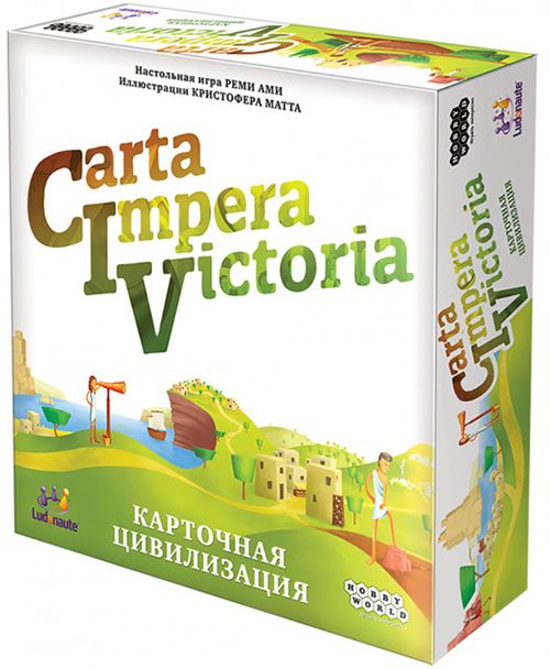 

Настольная игра Hobby World CIV: Carta Impera Victoria. Карточная цивилизация (181937)