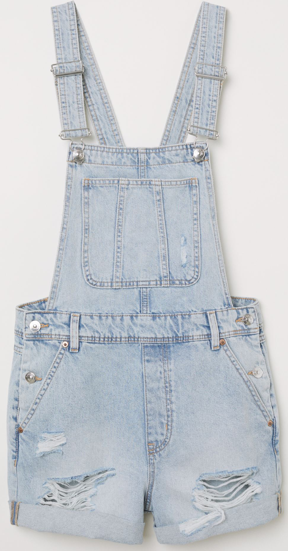 

Комбинезон джинсовый H&M 4969236RP21 32 Голубой