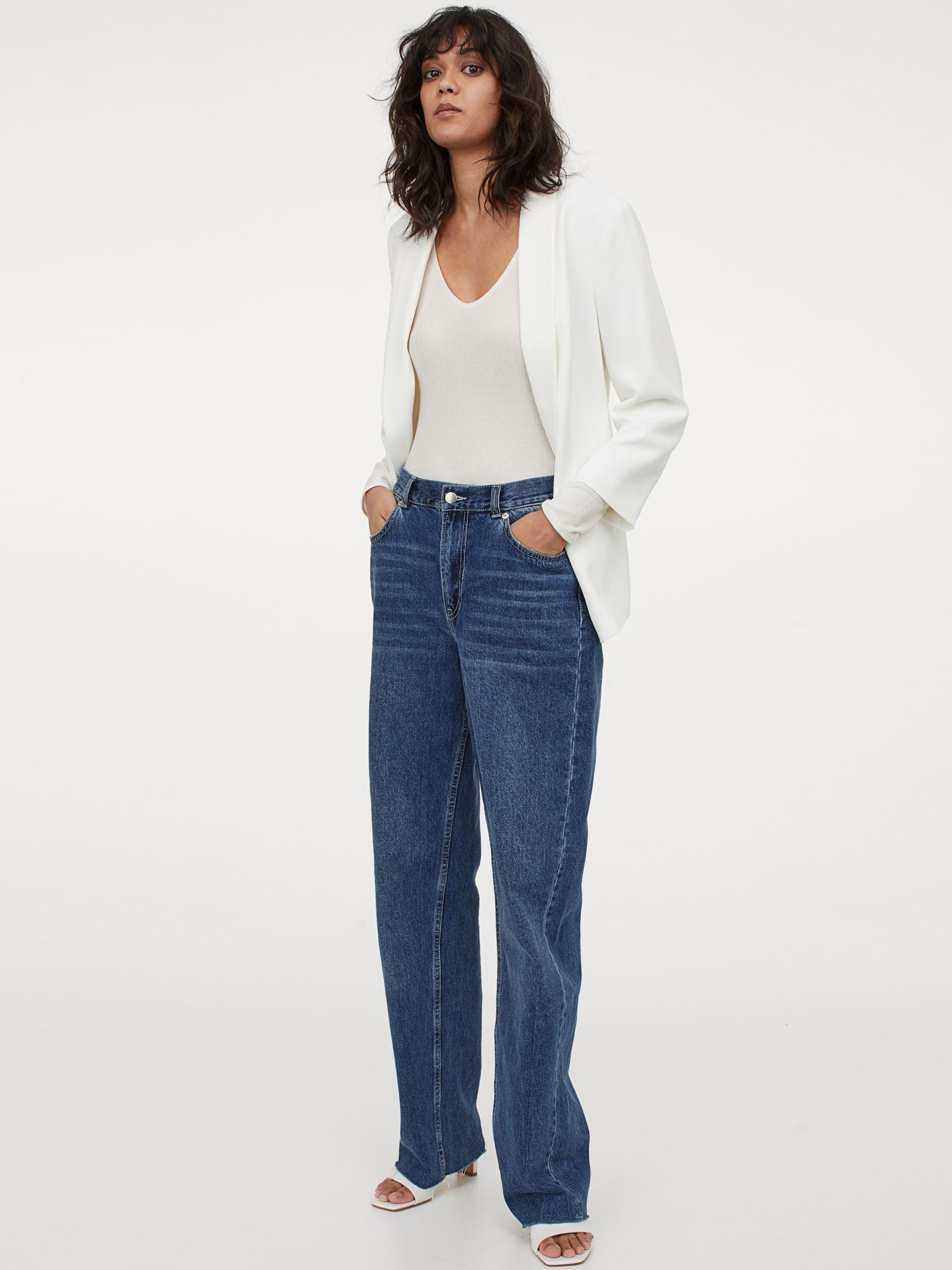

Жакет H&M 728156dm 36 Молочный