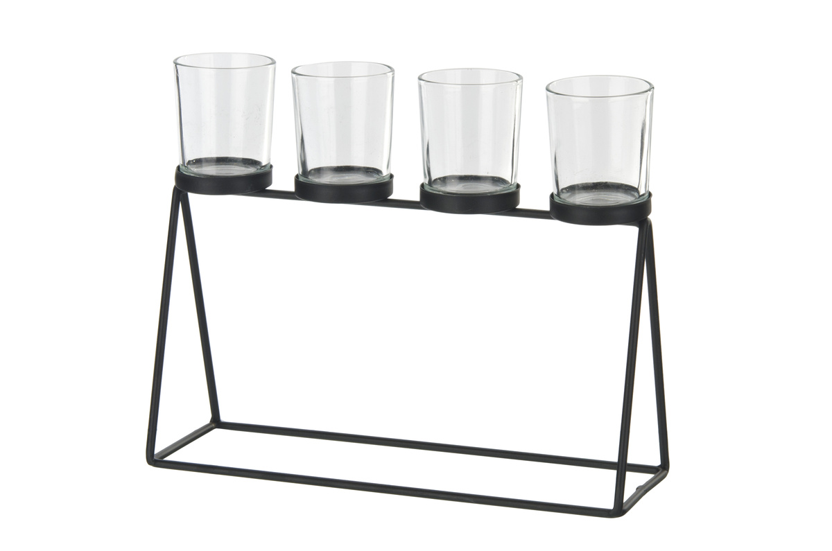 

Подсвечник DUKA MODERN SCANDI 27x22 см черный