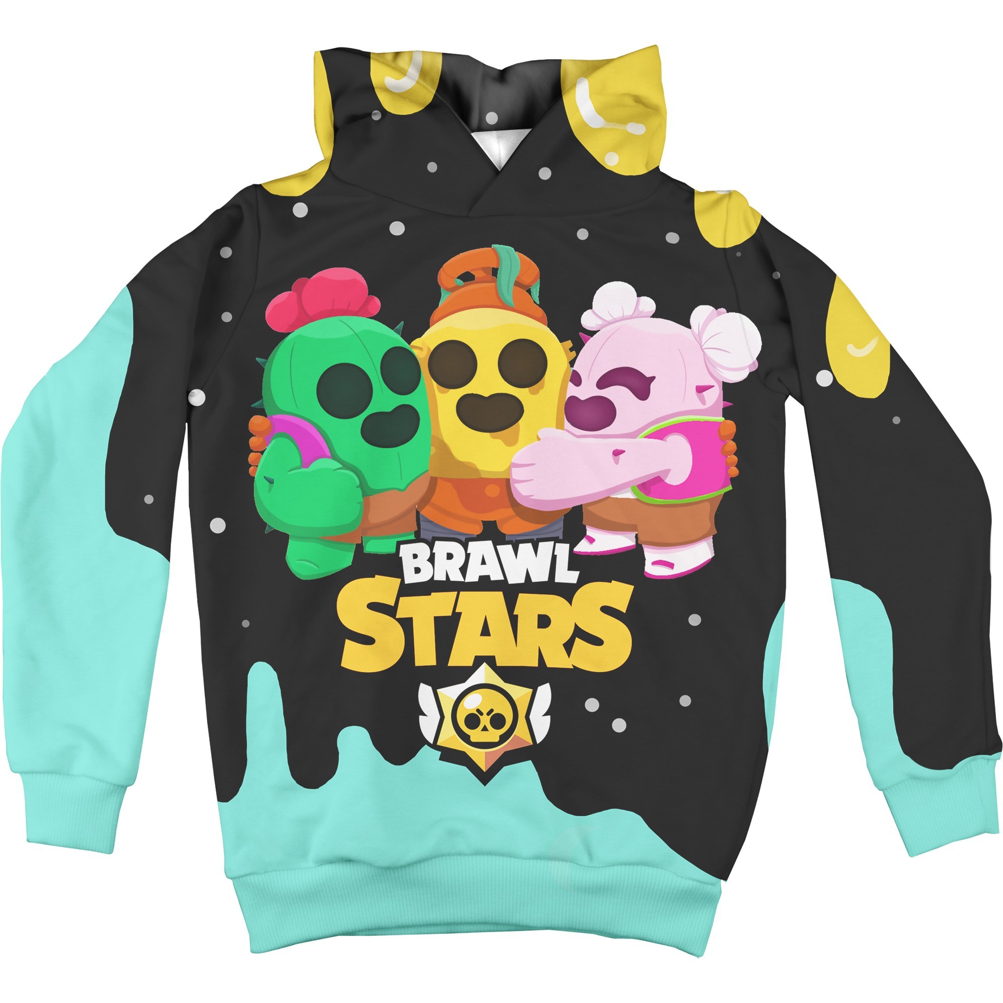 

Худи Спайк, сакура спайк и меха спайк Brawl Stars MyTee Размер S Рост 98 см Возраст 2-3 года