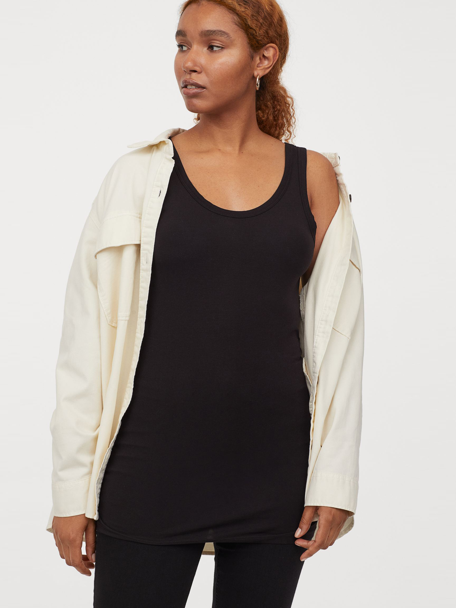 

Майка H&M 8716382dm S Черная