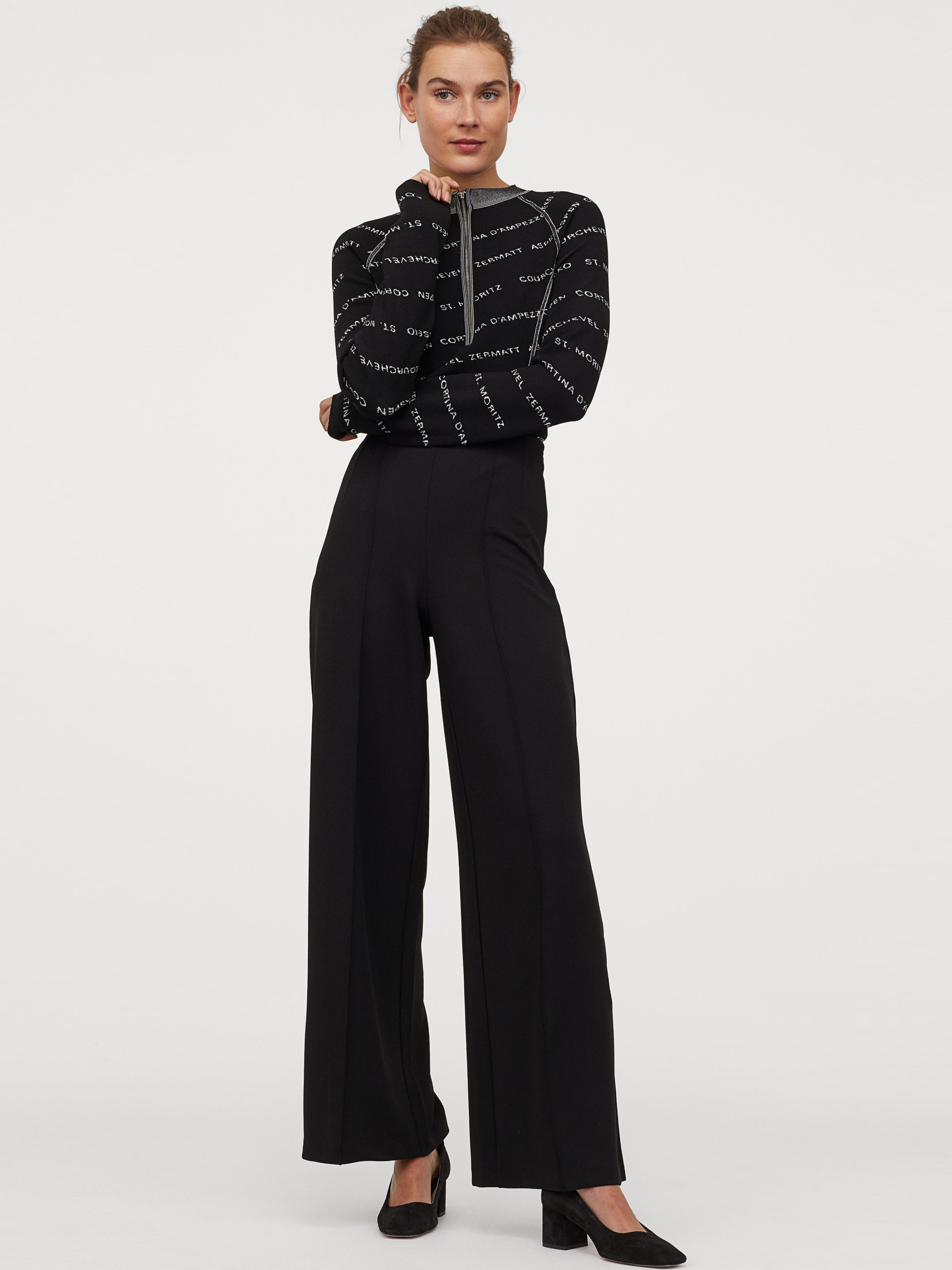 

Брюки H&M 8608671RP5 M Черные
