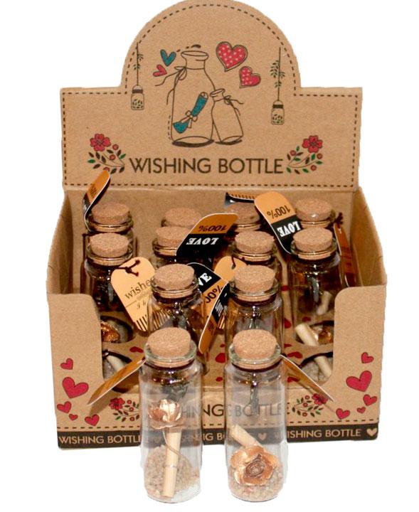 

Бутылочка пожеланий 12 шт Wishing bottle «Послание в бутылке» (80227/3004-2)
