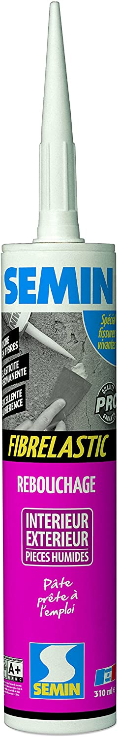 

Эластичная полимерная шпаклёвка для внутренних и наружных работ FIBRELASTIC, 310 мл,