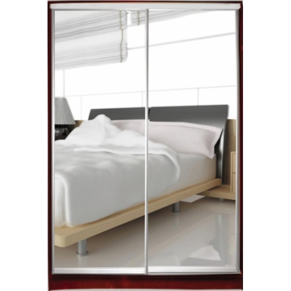 

Шкаф купе Стандарт 3 Зеркало 1700x2200x450 двухдверный Matroluxe