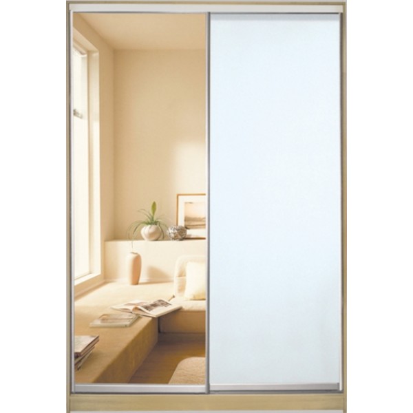 

Шкаф купе Классик 1 Зеркало/Зеркало с Пескоструем 1900x2400x600 двухдверный Matroluxe