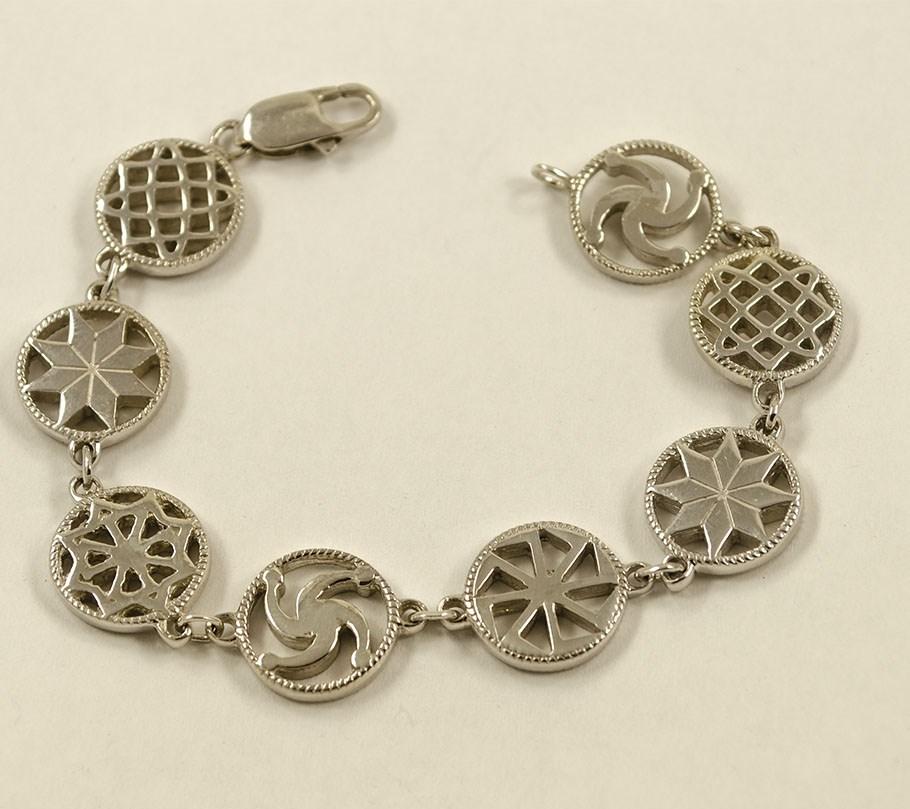 

Браслет с оберегами Maxi Silver 8631