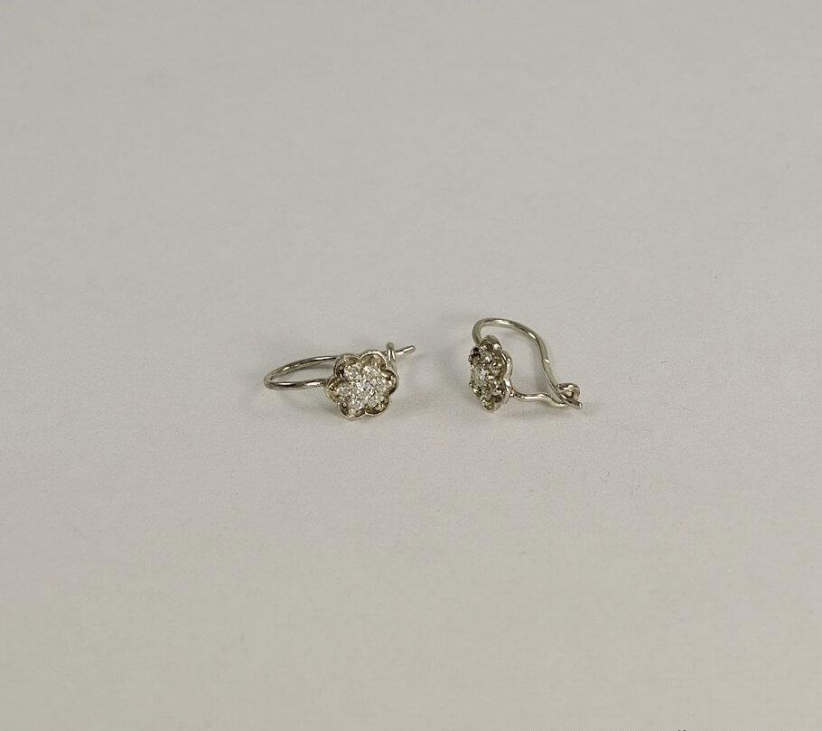 

Детские серьги цветок Maxi Silver 4028