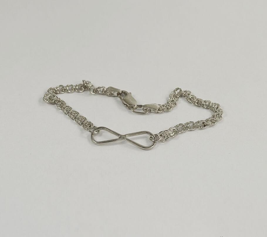 

Браслет бесконечность Maxi Silver 5583