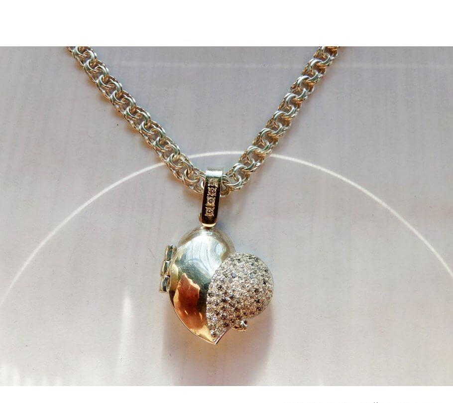 

Подвеска сердце Maxi Silver 3436