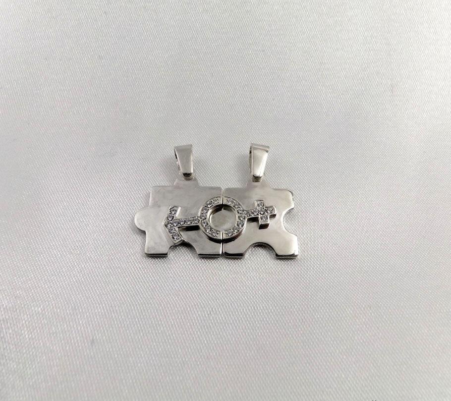 

Подвески в виде пазлов Maxi Silver 4428