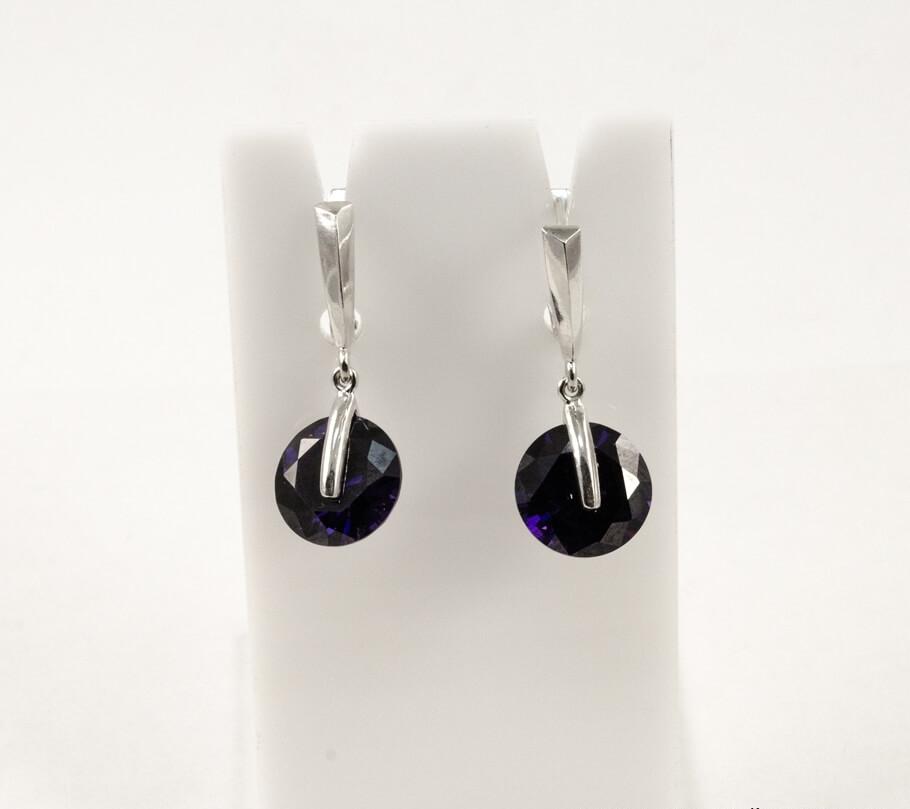

Серьги висюльки Maxi Silver 7938