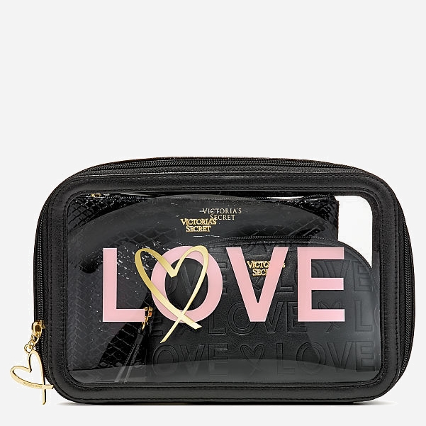 

Набор косметичек Victoria's Secret 321806226 Черный