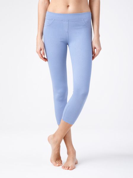 

Моделирующие бриджи из однотонного трикотажного полотна "джинс" Conte Elegant TINA,  (170-90), blue, Моделирующие бриджи из однотонного трикотажного полотна "джинс" Conte Elegant TINA, XS (170-90), blue,