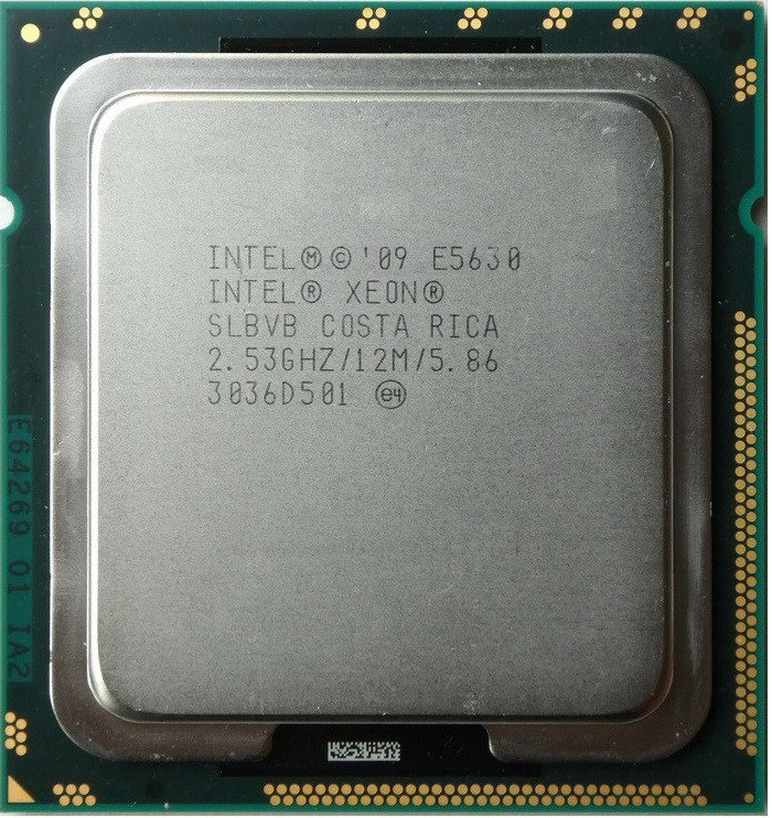 

Процессор Intel Xeon E5630 2.53GHz/12MB/5.86GT/s (SLBVB) s1366, tray